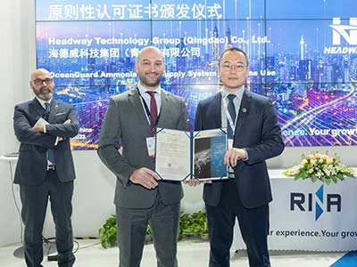 上海海事展 海德威新燃料供给方案持续高光 LFSS再获业界权威认可